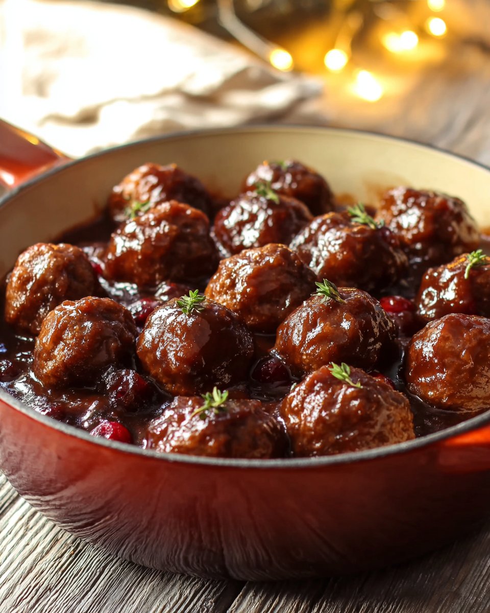 Cranberry Meatballs