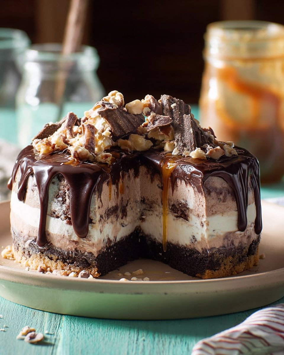 Macaroon Ice Cream Torte