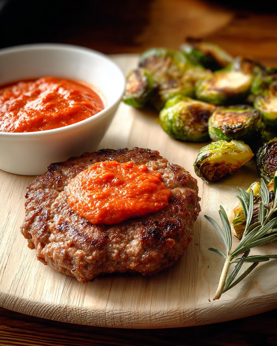Beef Patties with Tomato Sauce