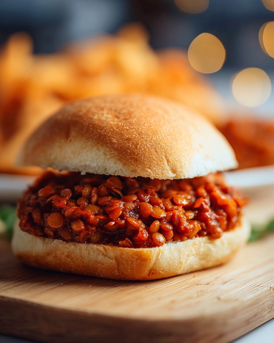 Lentil Sloppy Joes
