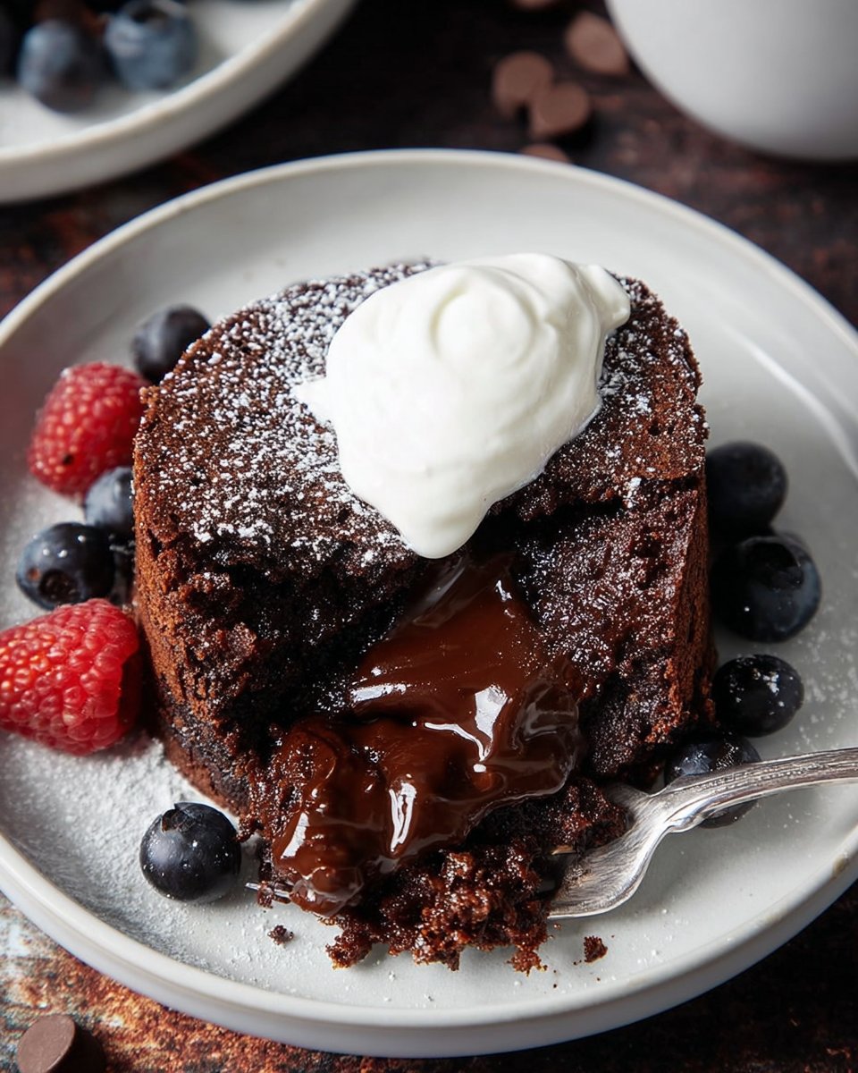 Slow-Cooker Chocolate Lava Cake