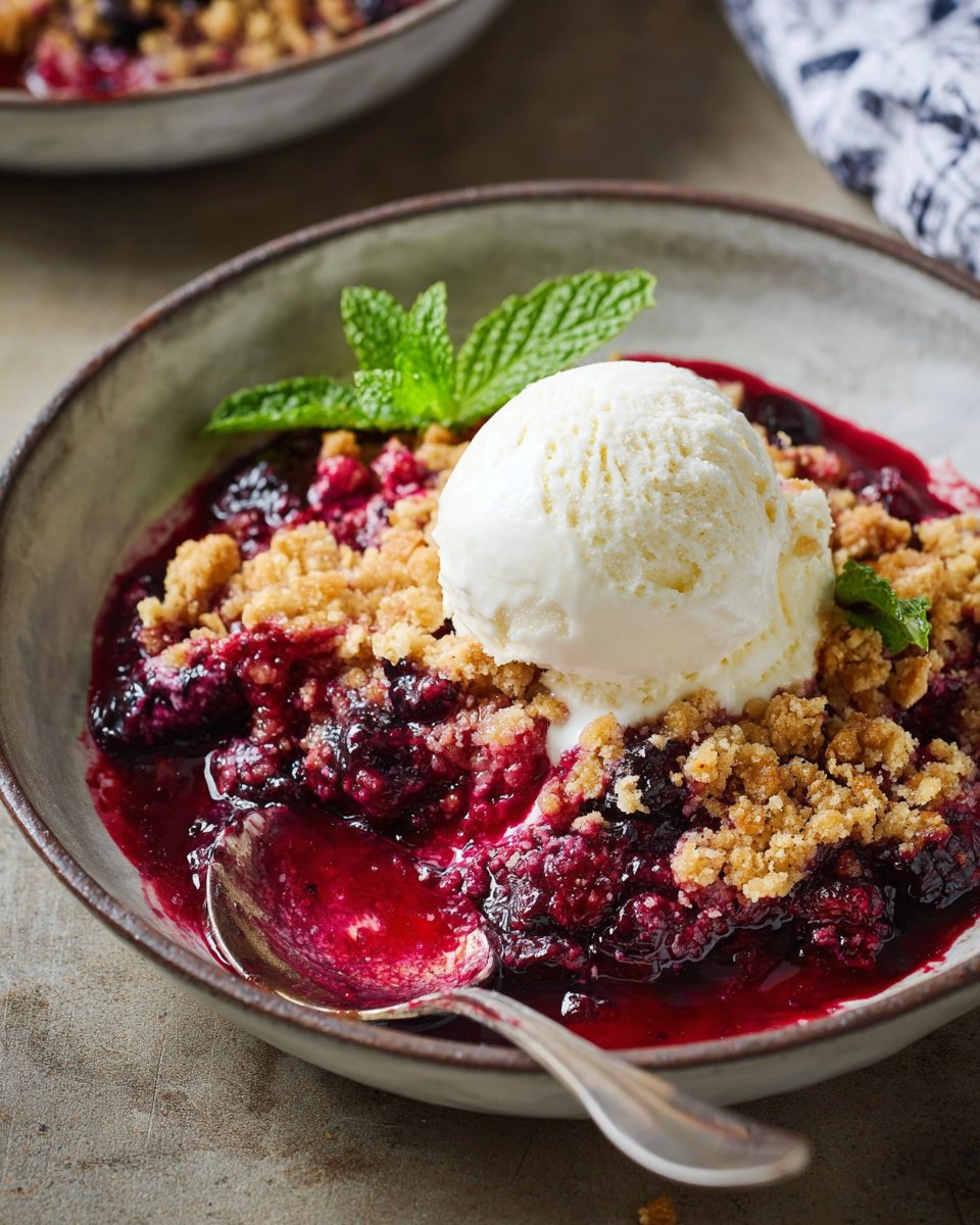 Triple Berry Crisp
