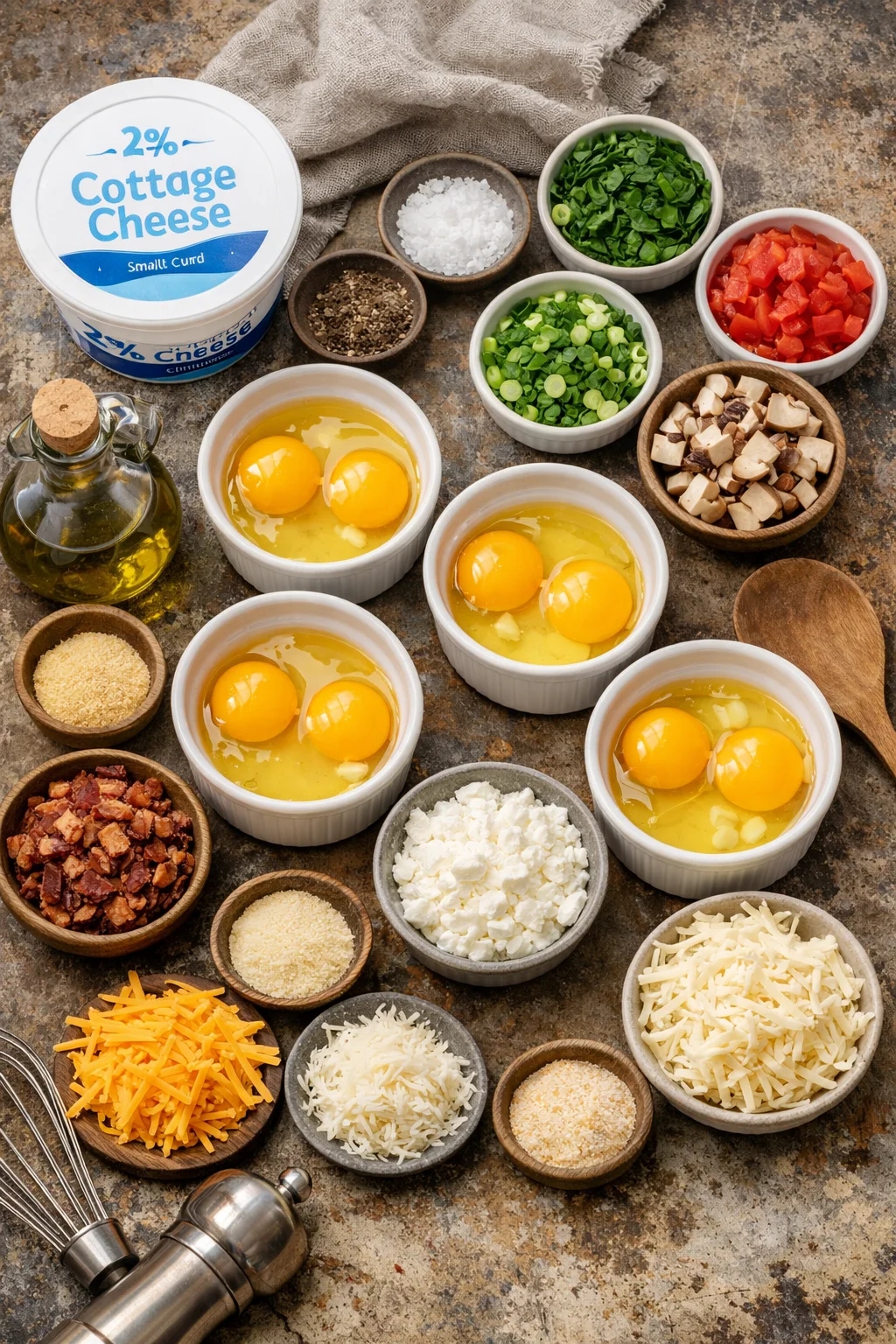Easy Baked Cottage Cheese Eggs Recipe for a Protein Boost
