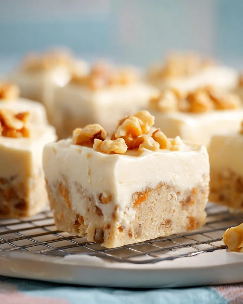 Easy Carrot Cake Bars