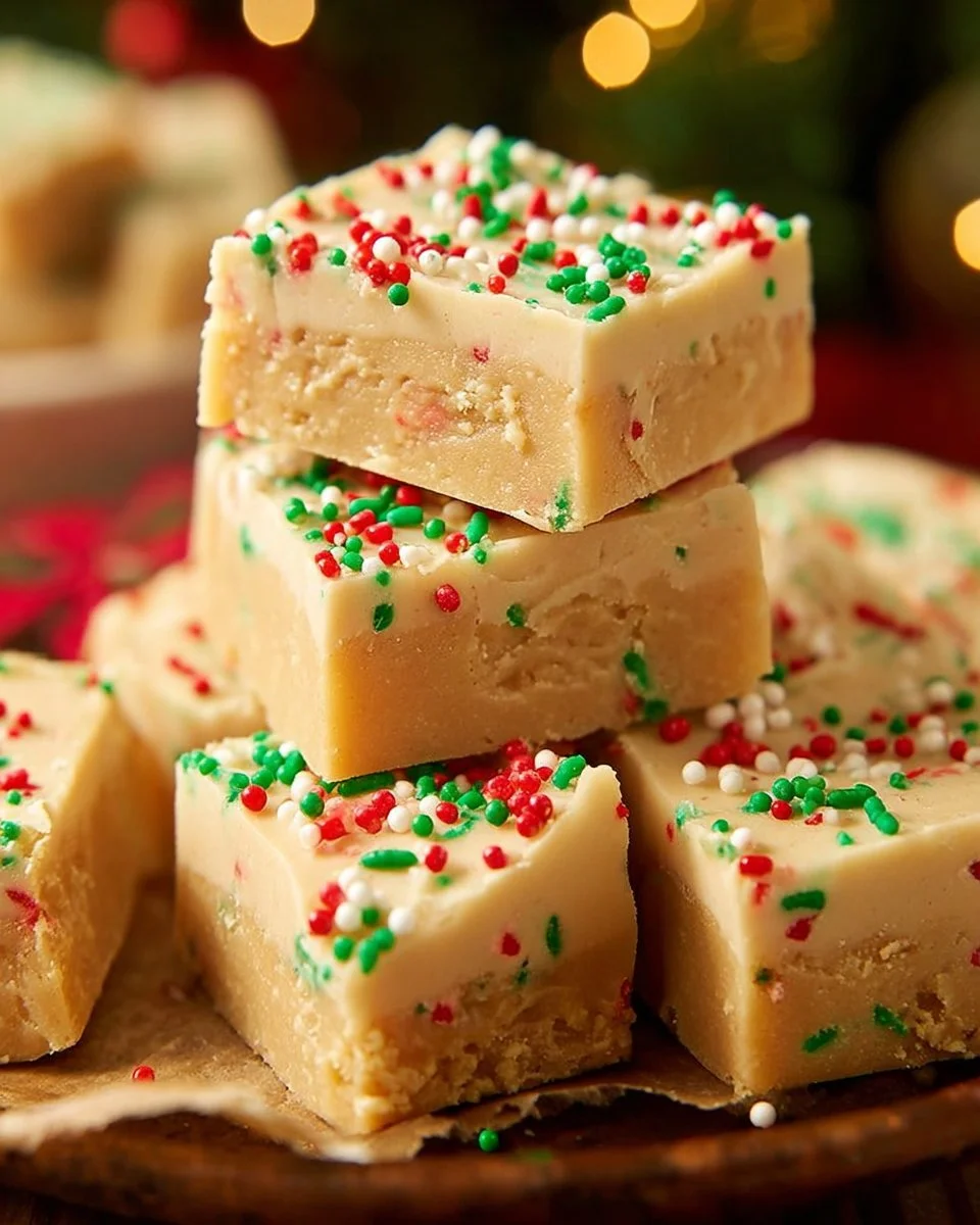 Delicious easy gingerbread fudge recipe with festive spices