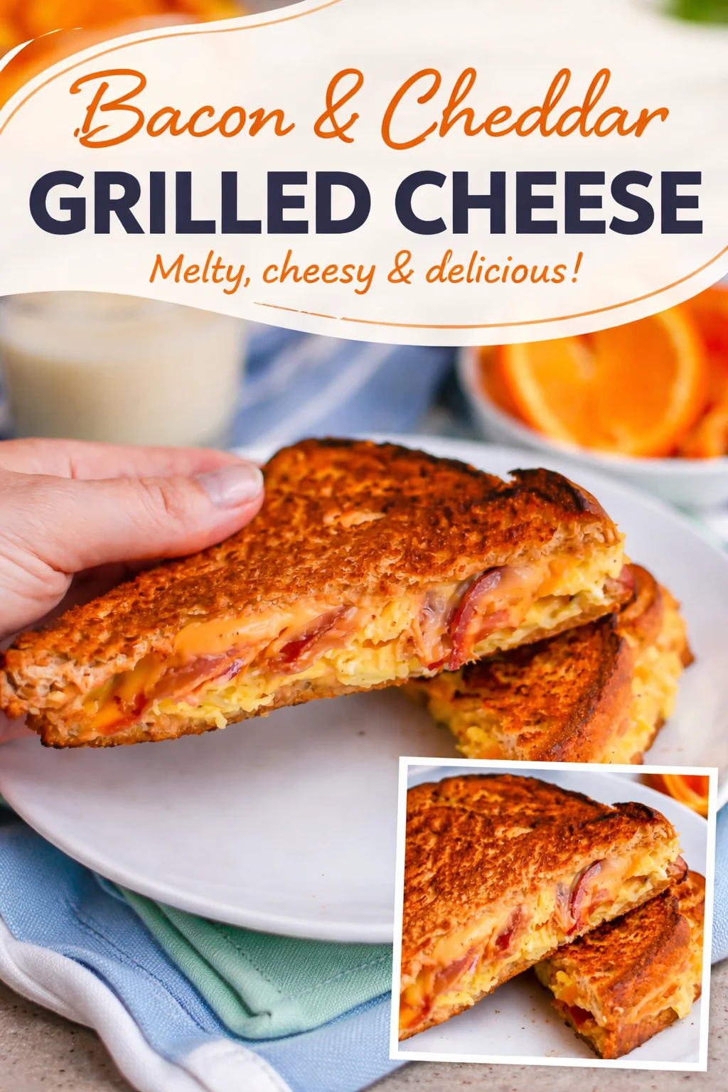Sizzling Breakfast Grilled Cheese Sandwiches Perfect for Mornings
