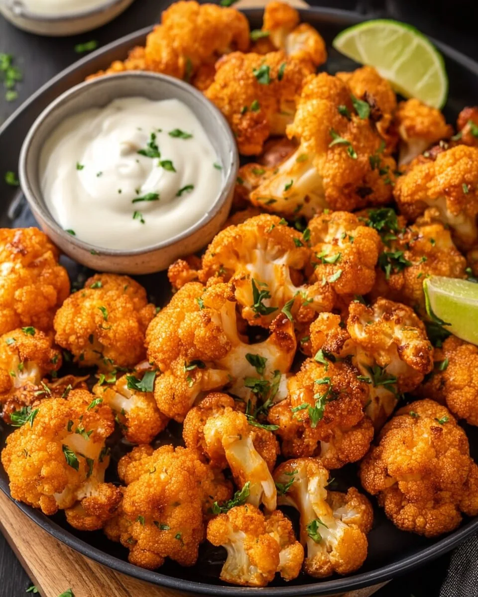 Air Fryer Buffalo Cauliflower Recipe
