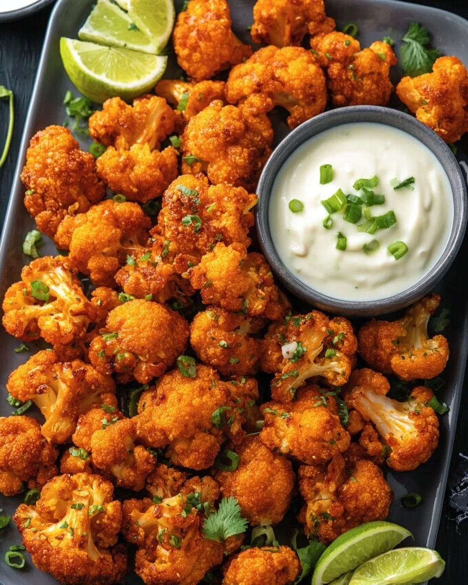 Air Fryer Buffalo Cauliflower Recipe