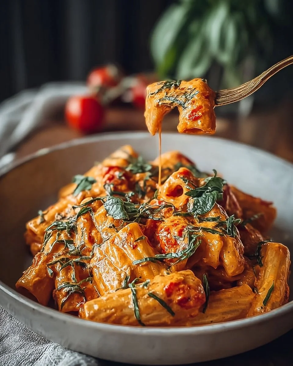 Creamy Tomato Garlic Pasta