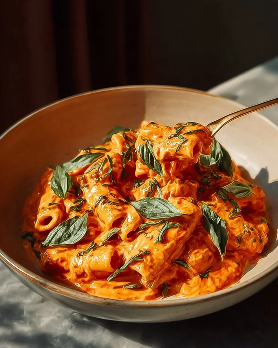 Creamy Tomato Garlic Pasta