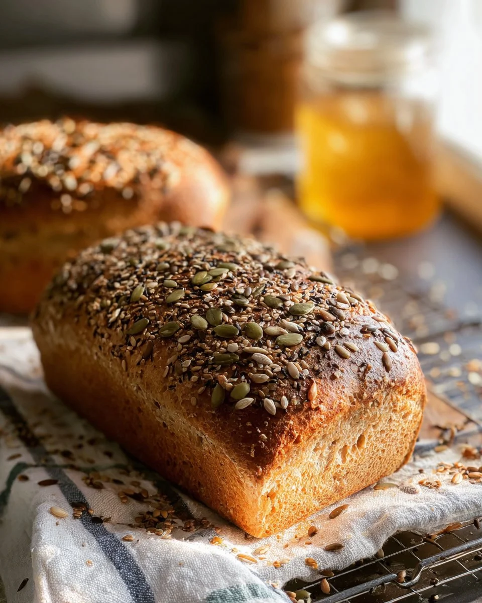 Multi-Seed Honey Wheat Bread