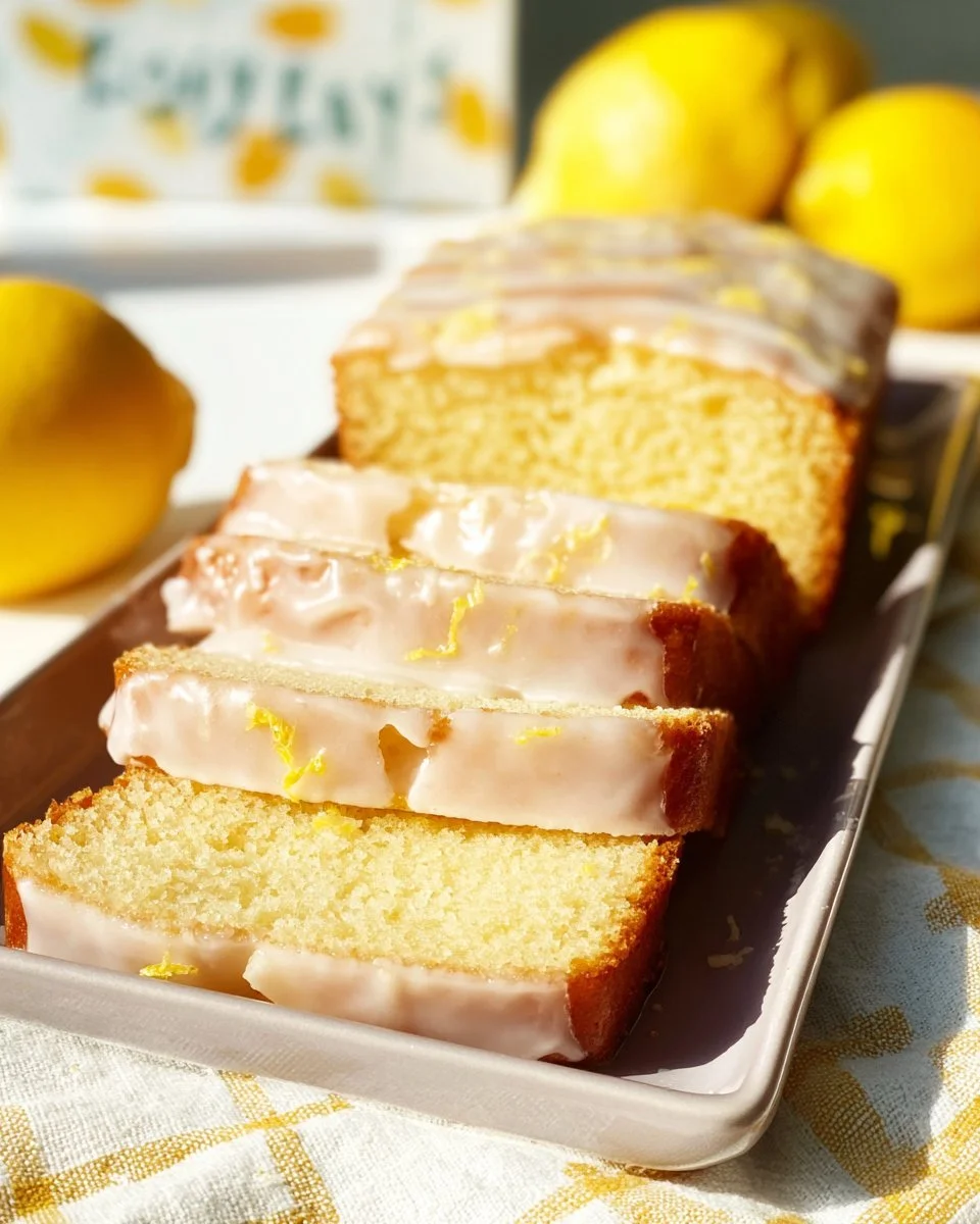Sweet & Moist Lemon Loaf Recipe