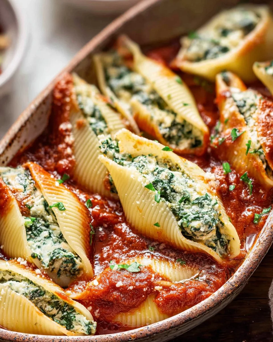 Vegan Stuffed Shells