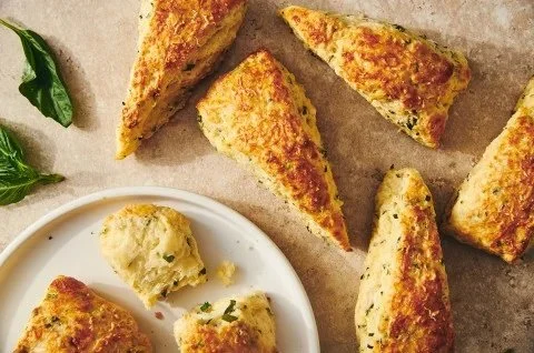 Basil & Parmesan Scones