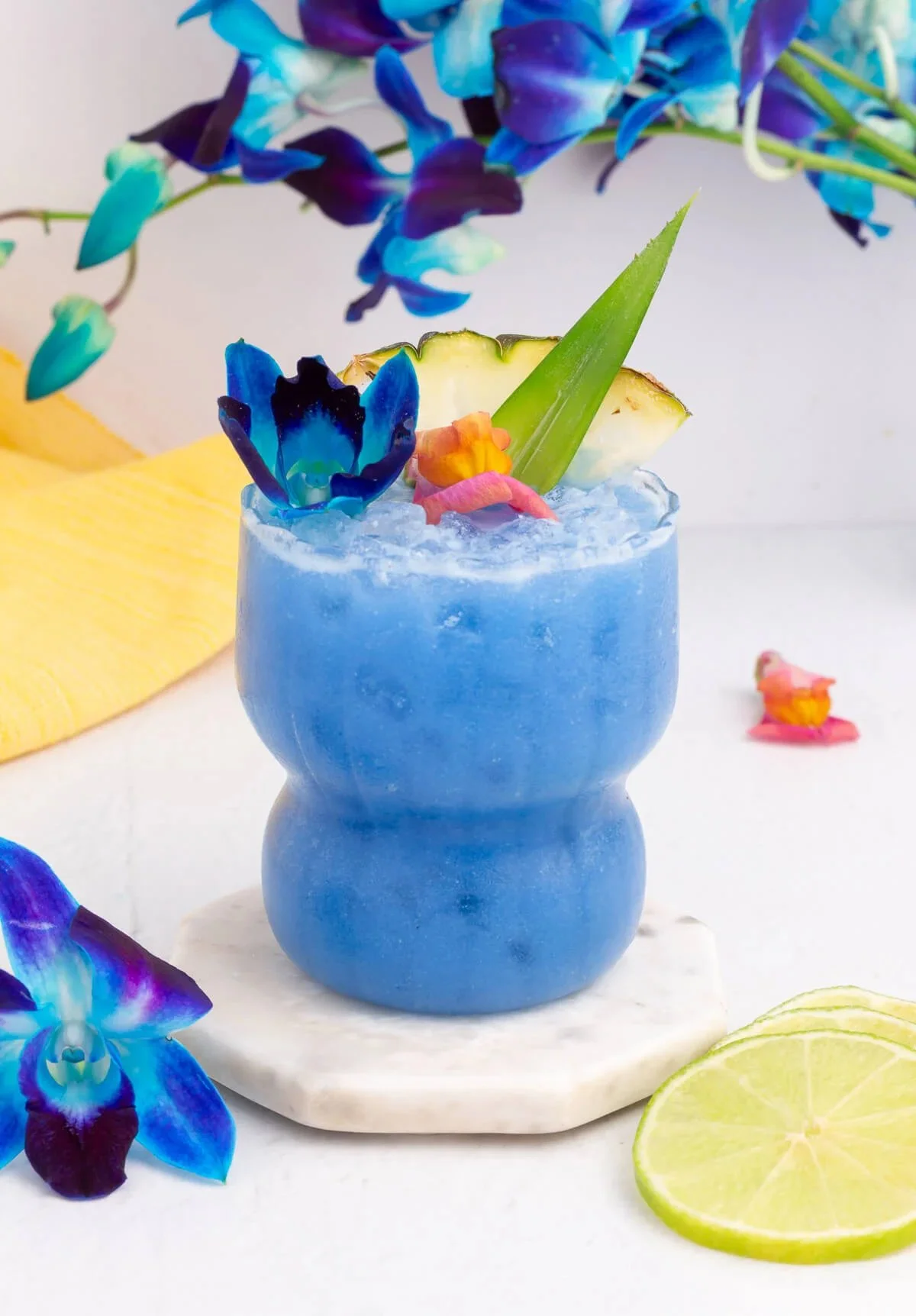 Blue Hawaii Mocktail Classic Version