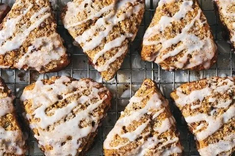Cinnamon Whole Wheat Scones