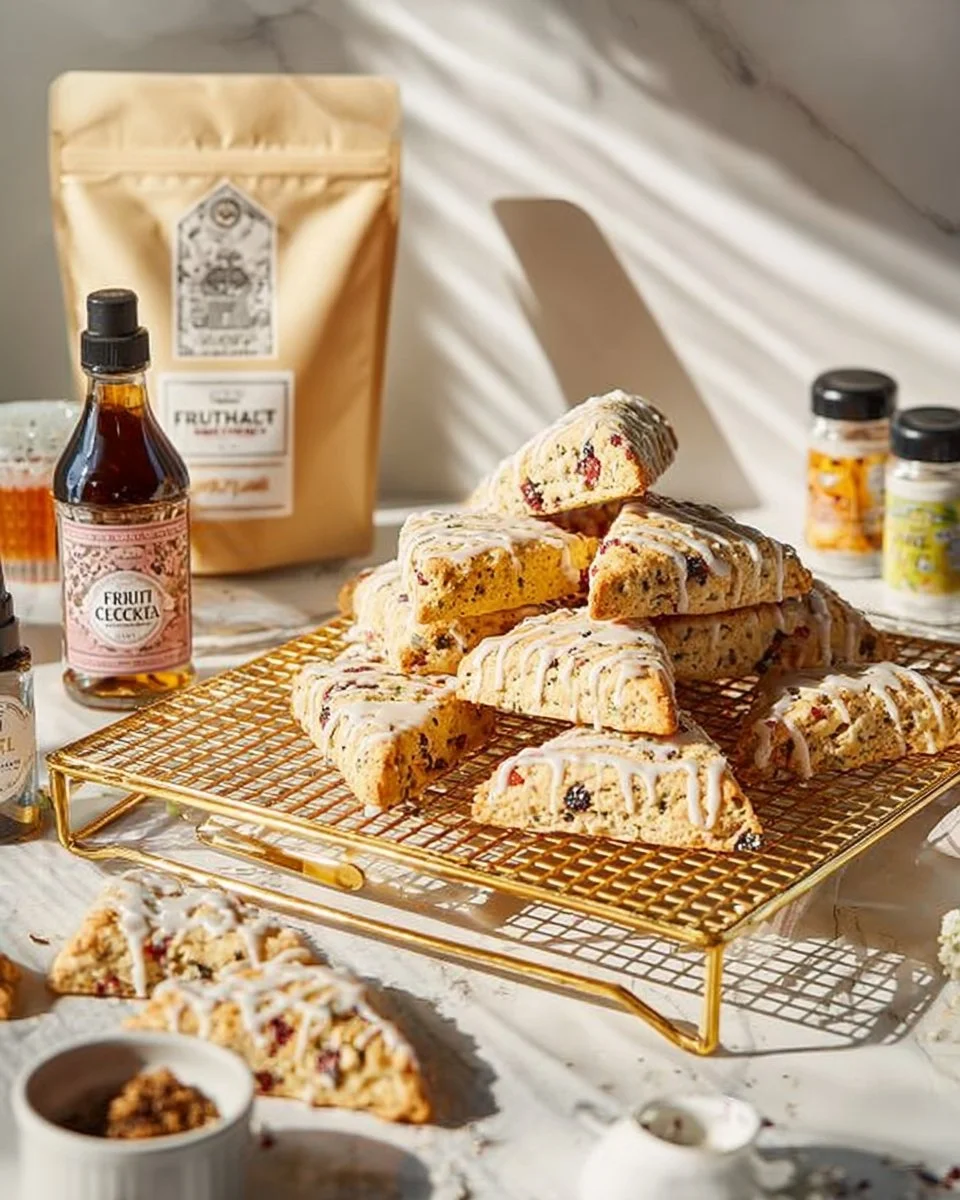 Fruitcake Scones Recipe | King Arthur Baking