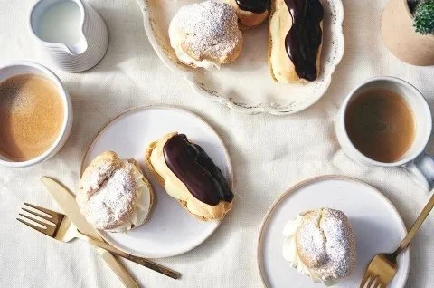 Gluten-Free Cream Puffs and Eclairs