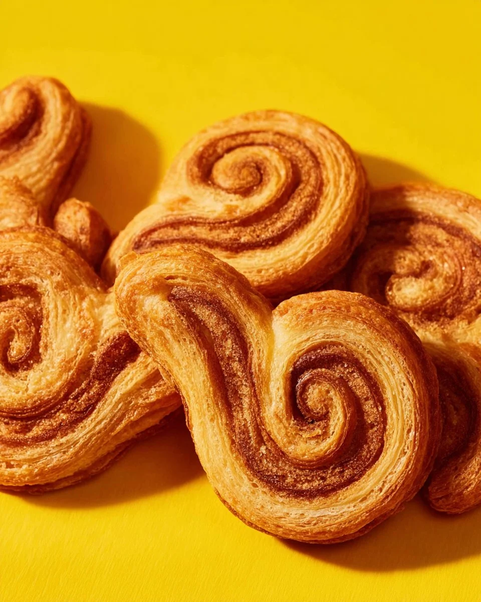 Malted Milk Palmiers