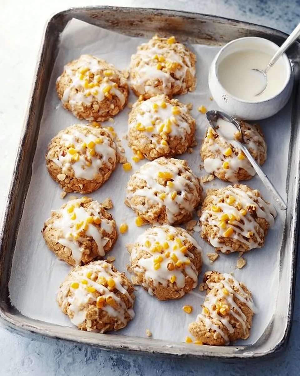 Freshly baked orange walnut whole wheat scones on a cooling rack.