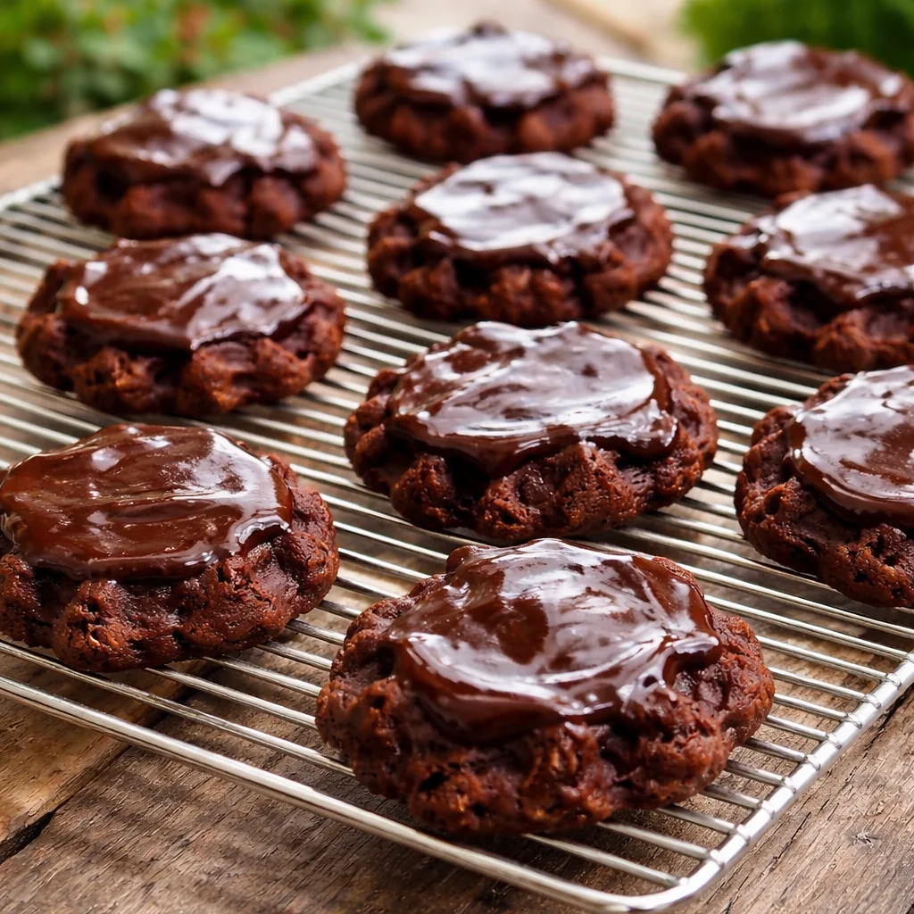 A plate of Forgotten Retro Cookies with chocolate chips and meringue texture.