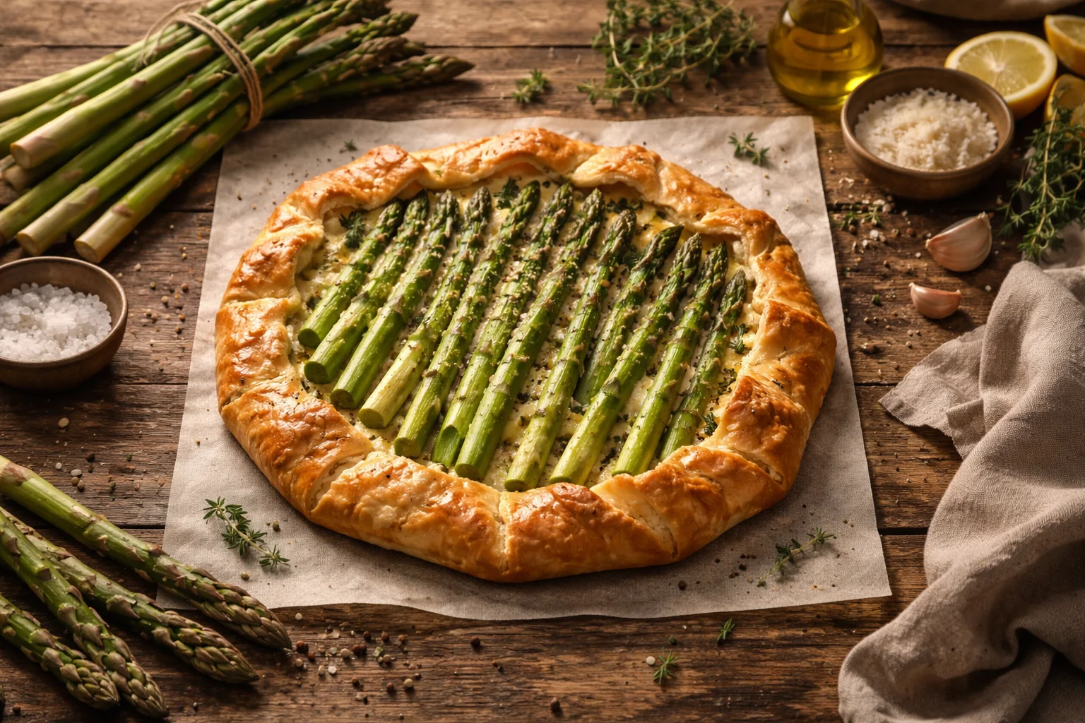 Asparagus Galette