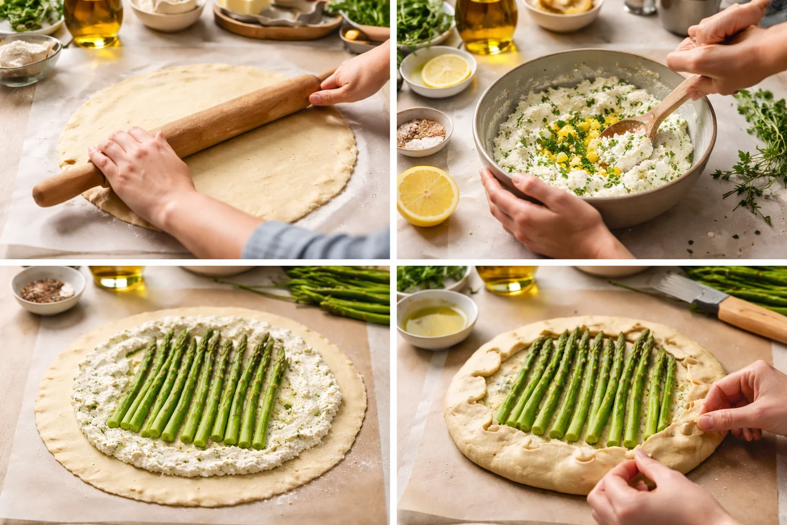 Asparagus Galette