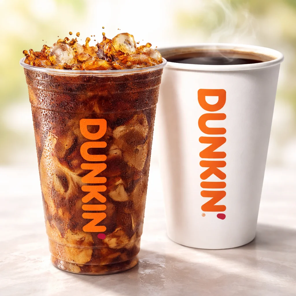 Dunkin' Rewards members receive free coffee on April 1, 2026, for April Fools' Day.